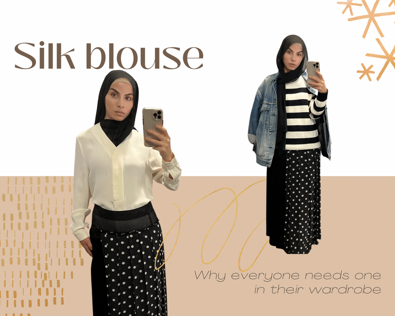 What inspired The Silk Blouse design