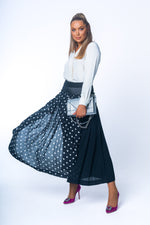 Polka dot Pleat