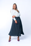 Polka dot Pleat